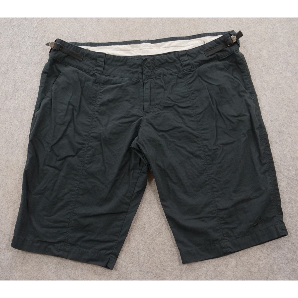 Nike Shorts Mens Extra Large Flat Front Belted Chinos Mid Rise 14" New